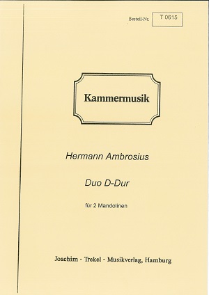 Ambrosius,Hermann「Duo D-Dur」