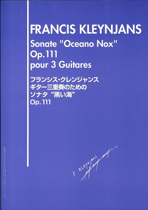F.クレンジャンズ「ソナタ”黒い海”Op.111」