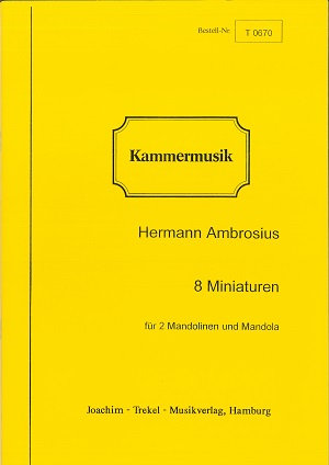 Ambrosius,Hermann「8 Miniaturen」