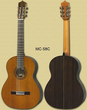 マルティネスギター MC-58C （ギグケースまたはハードケース付き）
