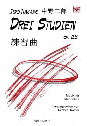 中野二郎 Drei　Studien op23「３つの練習曲」