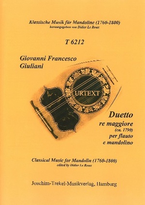 Giuliani,Giovanni Francesco　ジュリアーニ「Duetto re maggiore」