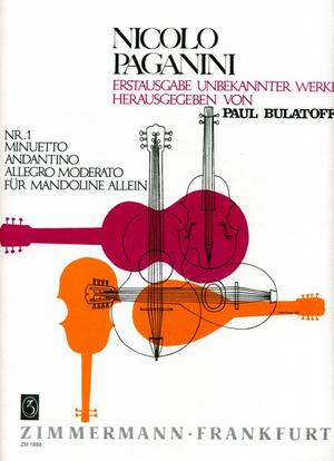 Paganini 　パガニーニ 「Minuetto/Andantino/Allegro Moderato」