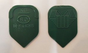 K-LICKSピック（ジュラコン）・KGホームベース型　全2種